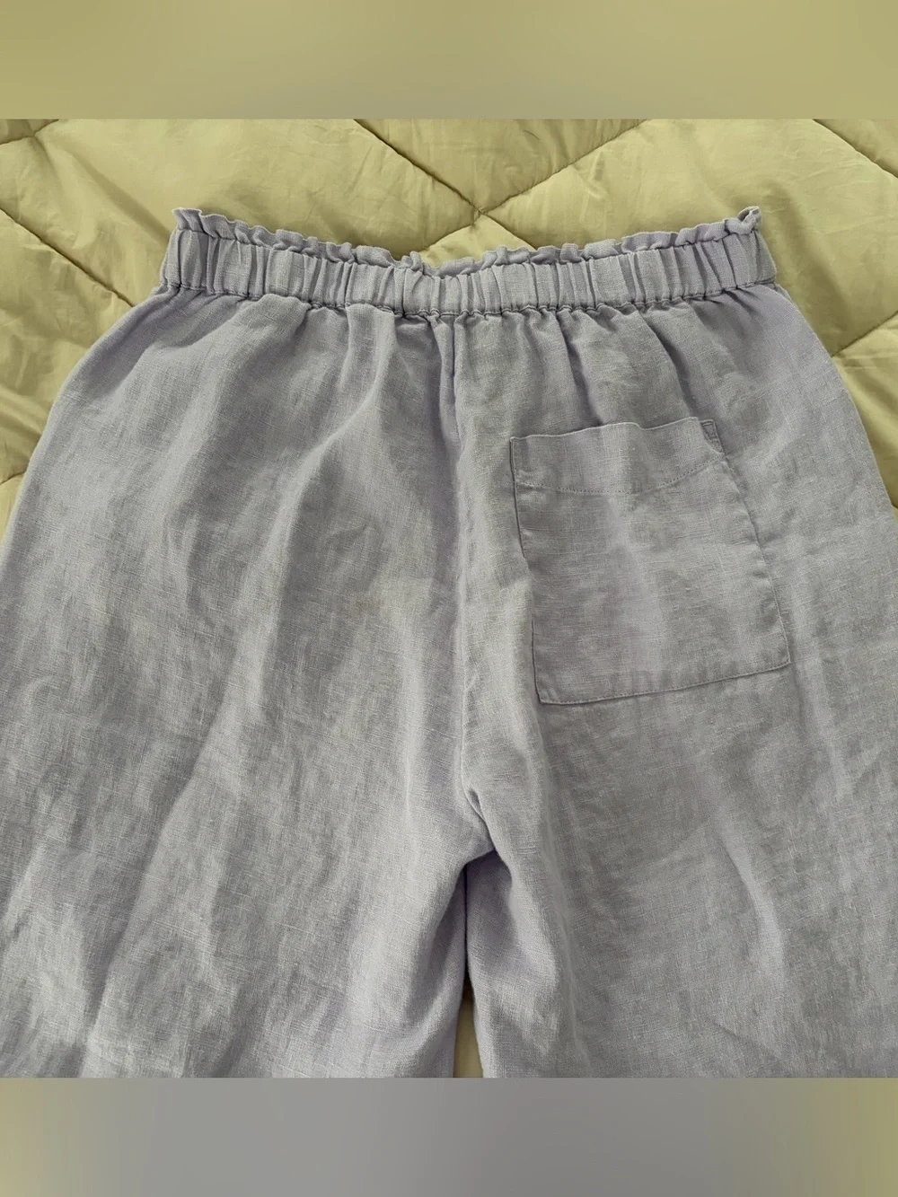 J. Crew Soleil pants in linen